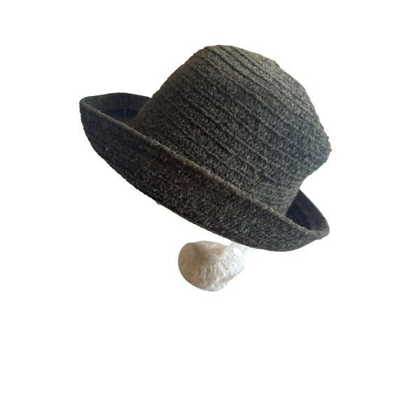 Betmar New York Olive Green Acrylic/Polyester Bucket Hat - Picture 1 of 6